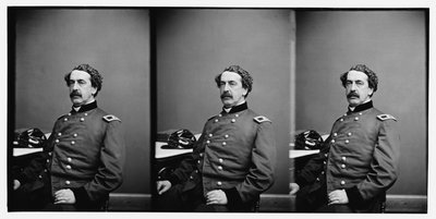 Union Brig. Gen. Abner Doubleday, begin 1862 door Mathew B. Brady